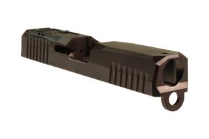 Lone Wolf Arms Dusk Pistol Slide, G19, 9mm, Gen 3, RMR Cut, Stripped, Oil Rub Bronze, Small, LWD-DKSlide19-G3-ORB 840235900702
