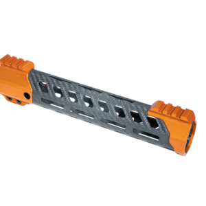 Timber Creek Enforcer 9in M-Lok Handguard, Orange Anodized, CF E9 HG OA