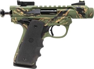 Volquartsen Mini Mamba 22 LR Davidson's Exclusive/ Volquartsen Accurizing Kit 10+1 3 Predator Stripe Camo Cerakote 