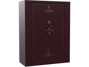 Browning Silver Fire-Resistant Gun Safe - 311540 SR65T-BLKCHRY-BC-E