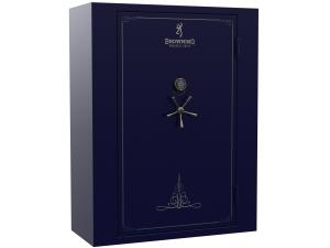 Browning Silver Fire-Resistant Gun Safe - 394257 SR65T-BLU-BC-E