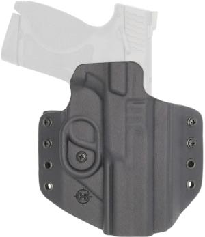 C&G Holsters Covert OWB Belt Holster, S&W M&P 10/45 4.6'', Left Hand, Black, 0621-100
