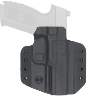 C&G Holsters Covert OWB Belt Holster, FN 509LS, Left Hand, Black, 1691-100