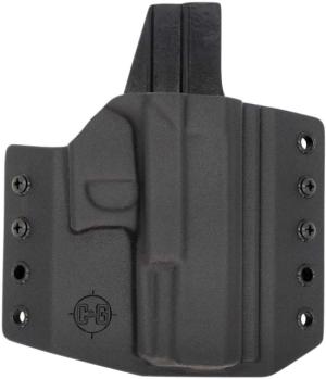 C&G Holsters Covert OWB Belt Holster, FN 509, Right Hand, Black, 1696-100 840339716964