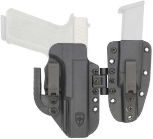 C&G Holsters MOD1 Holster w/Mag, Poly80 PF940v2 Glock 17, Right Hand, Black, 2074-100