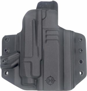 C&G Holsters Tactical OWB Belt Holster, 1911 4.25''/3.5'' TLR7, Right Hand, Black, 5104-100