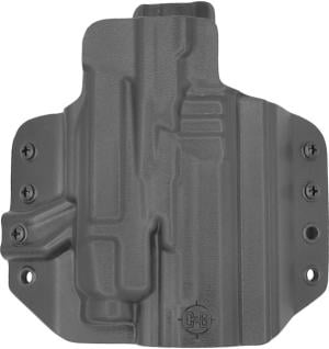 C&G Holsters Tactical OWB Belt Holster, S&W M&P 9/40 4''/3.6'' TLR8, Right Hand, Black, 5470-100