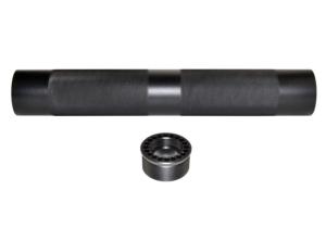Sniper AR-15 12.5in Pistol Tubular / Round Forend Handguard, 6061-T6 Aluminum, .223/5.56, Mid-Length, Matte Black, MFFAR125 MFFAR125