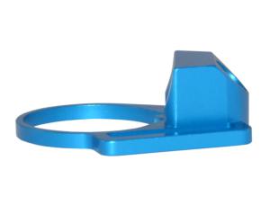 Presma Aluminum Receiver End Plate w/ 1in Sling Adapter for .223/5.56/.308 Buffer Tubes, Blue, ABTA10-BL 840354128766