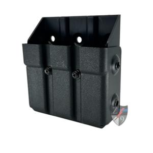Zero9 Triple Mag Case Holster, Glock 9mm/.40ACP, Molle Loks, Plain Black, Z9-4007-BLK-MLK Z94007BLKMLK