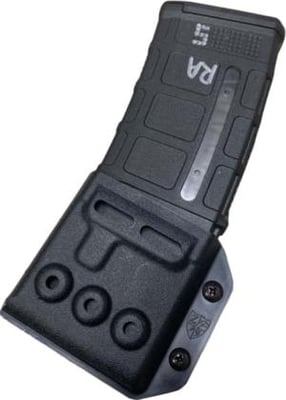 Zero9 Rifle Mag Case Holster, AR/M4, Molle Loks, Plain Black, Z9-4011-BLK-MLK Z94011BLKMLK