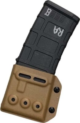 Zero9 Rifle Mag Case Holster, AR/M4, Molle Loks, Coyote, Z9-4011-COY-MLK Z94011COYMLK