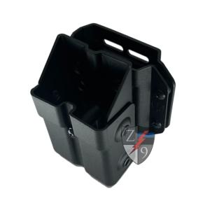 Zero9 Rifle Pistol Combo Holster, Other 9mm/.40 ACP, Molle Loks, Plain Black, Z9-4020-BLK-MLK Z94020BLKMLK