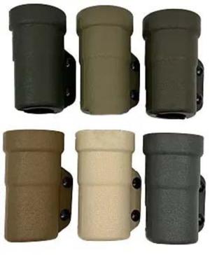 Zero9 Flashlight Case Holster, Bezel Down 1, Molle Loks, Basketweave, Z9-4033-BW-MLK Z94033BWMLK