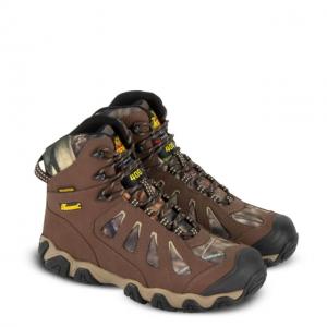 Thorogood Crosstrex Series  Camo 6in Insulated Waterproof Hiker, Brown/Mossy Oak, 11.5W, 863-7078 11.5 W