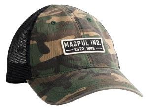 MAGPUL INDUSTRIES CORP ESTABLISHED GARMENT TRUCKER HAT WOODLAND 840815135289