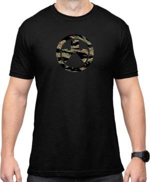 Magpul Industries Tiger Stripe Icon T-Shirt - Men's, Black, Extra Large, MAG1292-001-XL 840815139263