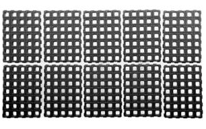 Magpul MAGPUL DAKA GRID ORGNZR LONG RFL BLK 