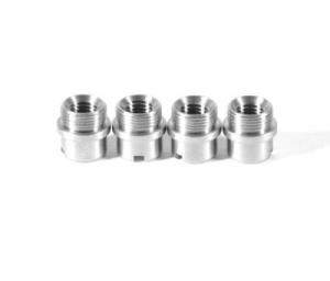 Evolution Gun Works Grip Screw Escutcheons, Stainless Steel, Pack of 4, 11381