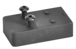 Evolution Gun Works Vortex Razor Mount Blank, Black, 49434 49434