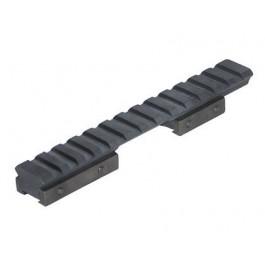 EGW HD 1-Piece Picatinny-Style Scope Base 3/8 Dovetail Adapter CZ 452, 453, 455, 511 Matte SKU - 182842 80900