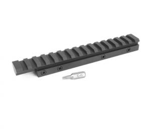 Evolution Gun Works HD CZ 457 11mm Picatinny Rail, 20 MOA, Black, 80932 80932