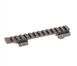 Evolution Gun Works HD Picatinny Scope Mount, CZ 557, Short Action, 0 MOA, 5.488in, Aluminum, Matte Black, 80924 80924