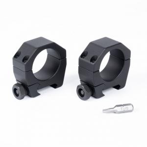 Evolution Gun Works Keystone Series Scope Ring Set, 1in Tube, .850in Low, Black, 62000