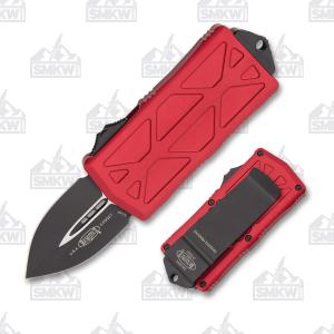 Microtech Exocet D/E Black Red 154-11-RD