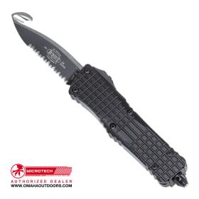Microtech Combat Troodon HS Rescue Black 601-3THS-RESCUE