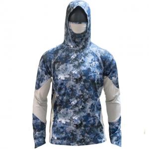 TrueTimber Linafin Chiller Pullover - Mens, Viper Aqua/Drizzle, 3XL, 841985167377