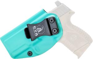 CYA Supply Co. Inside the Waistband Holster, FN, 509 Compact, Left Hand, Teal Blue, IWB0418