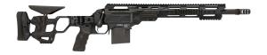 Cadex Inc CDXSSCOV308165CP20I2E1 CDX-SS Seven S.T.A.R.S. Covert Compact 308 Win 10+1 16.50” Black DLC Fluted Threaded Barrel, Black Cerakote Receiver w/Picatinny Rail, M-LOK Handguard, Black Folding S 