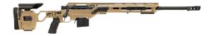 Cadex Inc CDXMCKRKN33827BR30I2D3 CDX-MC Kraken 338 Lapua Mag 5+1 27” Black DLC Match Grade Threaded Barrel, Hybrid Tan Receiver w/Picatinny Rail, M-LOK Handguard, Hybrid Tan Adjustable Folding Buttsto
