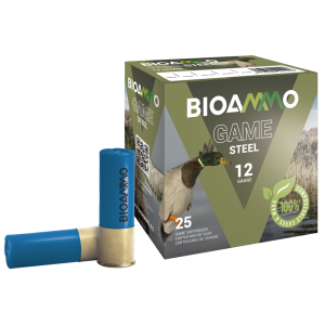 BioAmmo BioAmmo Waterfowl 12 Gauge 2.75″ #4 Shot BLS3040 Full Case-250 Rounds 8436590222102