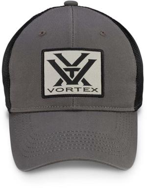 Vortex Core Logo Patch Cap - Men's, Pewter, OSFM, 220-34-CHR