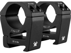 Vortex, Sport Riflescope Rings, 1 Inch, High Height 1.10" 