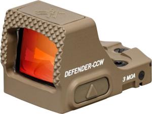 VORTEX DEFENDER-CCW RED DOT (3 MOA) WITH PIC MOUNT (TAN) 