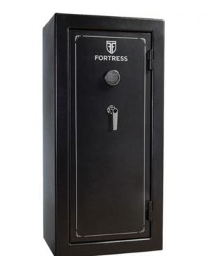 Fortress 14 Gun Fire Safe w/E-Lock and Override Key, 55x20x17in, Black, FS14E FS14E