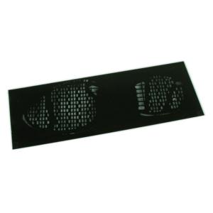 Forensics Source Gel Lifter, Black, 5.2 X 14.4 - 1-2086