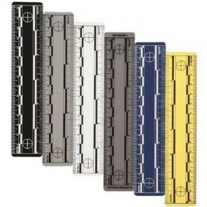 Forensics Source Ruler, 6inch Gray, Pack Of 10 - 6-3811 1005917