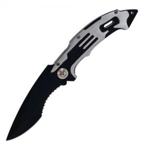 Whetstone Cutlery Matrix Pocket Knife with Black Blade 25-1005b