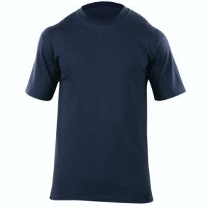 5.11 Tactical Station Wear Short Sleeve Tee, Fire Navy, Large 40050-720-L