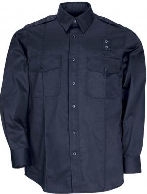 5.11 Tactical 72344 Men's PDU Class A Twill Shirt, Long Sleeve, Midnight Navy, 2XL, Regular