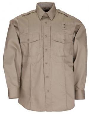 5.11 Tactical 72345 Men's PDU Class B Long Sleeve Twill Shirt, Midnight Navy, 2XL, Long