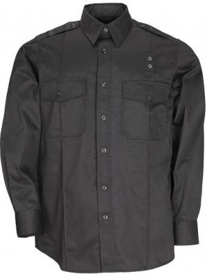 5.11 Tactical 72344 Men's PDU Class A Twill Shirt, Long Sleeve, Black, 2XL, Long