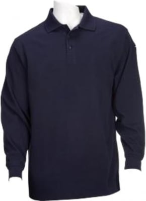 5.11 Tactical Utility Long Sleeve Polo Shirt - Dark Navy - XL 72057-724-XL