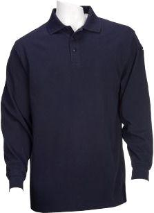 5.11 Tactical Utility Long Sleeve Polo Shirt - Dark Navy - XXL 72057-724-XXL
