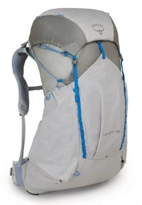Osprey Levity 45 Pack, Parallax Silver, Large, 10001540