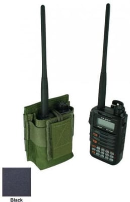 Specter Gear MOLLE Radio Pouch, Fits Yaesu FT-70D, Black, 1219 BLK 845701038309